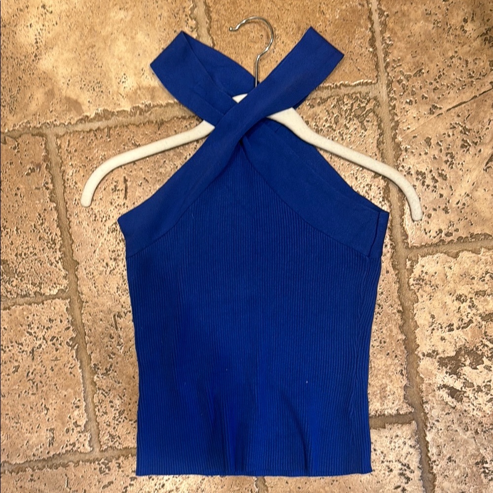 Blue Cross Tank Top
